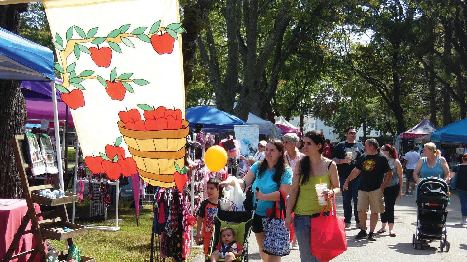 The Northern Rhode Island Chamber of Commerce and The Washington Trust Company present the return of the annual Apple Festival on Saturday, Sept. 11 and Sunday, Sept. 12 from 10 a.m. to 5 p.m. at Johnston Memorial Park, 1583 Hartford Ave., Johnston.